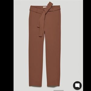 Wilfred tie-front 3/4 length dress pant